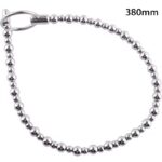 380mm Stainless Steel Super Long Beaded Urethral Sound