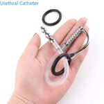 Juguete sexual con sonido de enchufe para pene para hombres, tubo erótico, Camilla uretral, dilatador de sonido uretral, varilla de masturbación, catéter uretral
