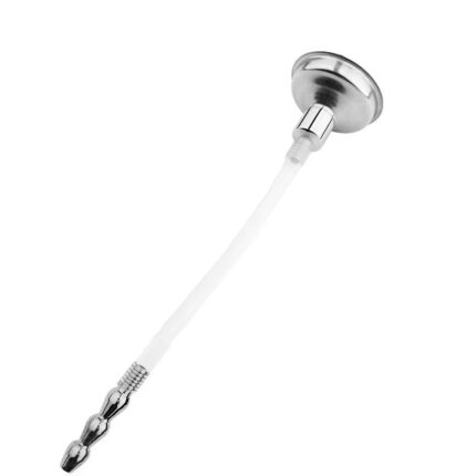 Urethral funnel catheter holder for men, urethra sound dilator, penis stimulator plug, Gay tube, sex toy