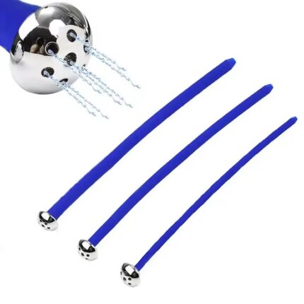 Metal hollow silicone Urethral Sound