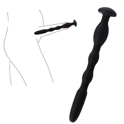 Silicone Penis Plug Multi Beads Stimulate Urethral Sounding
