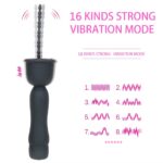 16 Mode Vibrator Penis Plug Male chastity device Silicone Urethral Dilators Catheters Sounds - Image 2