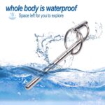 304 Stainless Steel Urethral Sound Penis Dilator Chastity Ring Penis（long 10cm） - Image 2