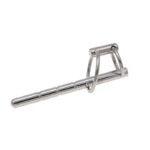 New Male Chastity Urethra 2 Cock Ring Penis Plug Stretches Stainless Steel Sounding Adult 18  Gay Urethral Sound - Image 3