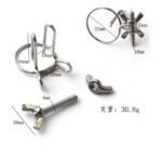 Urethral Locking Ring Glans Rod Penis Plug Urethral Dilators - Image 3