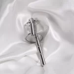 304 Stainless Steel Urethral Sound Penis Dilator Chastity Ring Penis（long 10cm） - Image 4
