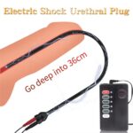 Electric Shock Penis Plug Super Long Urethral Sounding Rod - Image 5