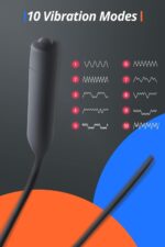 10 Vibration Modes Silicone Urethral Sounds - Image 2