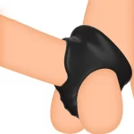 Penis Ring Reusable Silicone Stretchy Semen Cock Ring Penis（Random Color） - Image 5