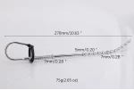 Ultra Long Metal Stainless Steel Curved Blade Stick Male Masturbation Sound - Image 5
