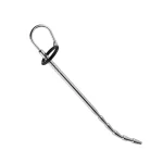 Ultra Long Metal Stainless Steel Curved Blade Stick Male Masturbation Sound