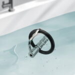 304 Stainless Steel Hollow penis plug With Adjustable fixing ring