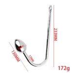 304 Stainless Steel Anal Hook Small Medium Large Ball Head Prostate Massager