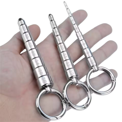 Metal Penis Plug Male Masturbation Catheters Sounds Dilator Urethral Plug Prostate Stimulation Sex Toy for Men Delay Ejaculation