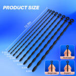 8 PCS Silicone Urethra Sound Beads（long12.9in） - Image 3