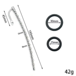 Stainless Steel Horse Eye Stimulator Sex Toys Urethra LDilator Sounding Catheter Penis Plug Insert Urethra Catheters for Men Gay - Image 3