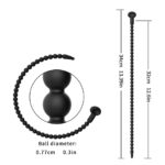 7 Sizes Silicone Urethral Plug Horse Eye Stick Urethral Dilator Pull Beads Penis Catheter Male Masturbation Stimulator Sex Toys - Image 5