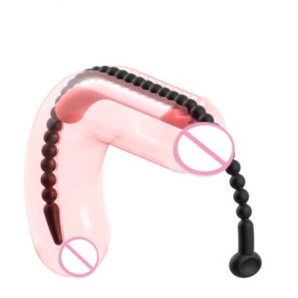 7 Sizes Silicone Urethral Plug Horse Eye Stick Urethral Dilator Pull Beads Penis Catheter Male Masturbation Stimulator Sex Toys