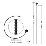7 Sizes Silicone Urethral Plug Horse Eye Stick Urethral Dilator Pull Beads Penis Catheter Male Masturbation Stimulator Sex Toys - Image 8