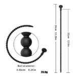 7 Sizes Silicone Urethral Plug Horse Eye Stick Urethral Dilator Pull Beads Penis Catheter Male Masturbation Stimulator Sex Toys - Image 11