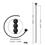 7 Sizes Silicone Urethral Plug Horse Eye Stick Urethral Dilator Pull Beads Penis Catheter Male Masturbation Stimulator Sex Toys - Image 10