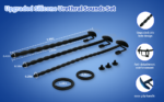 3PCS Silicone Urethra Sound Set Upgrade Hollow Side Hole Design - Image 7