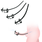 3PCS Silicone Urethra Sound Set Upgrade Hollow Side Hole Design