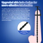 3PCS Silicone Urethra Sound Set Upgrade Hollow Side Hole Design - Image 6